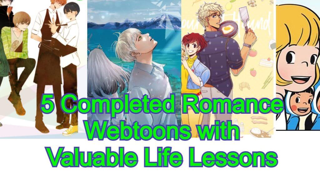 Completed Romance Webtoons in an image